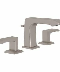 Discount ⭐ ROHL® Caswell® Two Handle Widespread Bathroom Sink Faucet in Satin Nickel 😍
