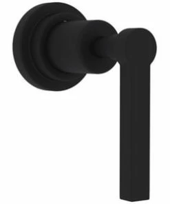 Hot Sale 🛒 ROHL® Lombardia Avanti Single Handle Bathtub & Shower Faucet in Matte Black (Trim Only) 🤩