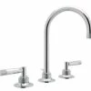 Best Pirce 🧨 ROHL® Michael Berman Graceline™ Two Handle Widespread Bathroom Sink Faucet in Polished Chrome 🌟 -ROHL Sales Query 212