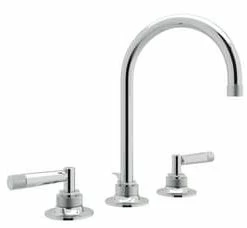 Best Pirce 🧨 ROHL® Michael Berman Graceline™ Two Handle Widespread Bathroom Sink Faucet in Polished Chrome 🌟