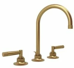 Budget 👏 ROHL® Graceline® Two Handle Widespread Bathroom Sink Faucet in French Brass ⌛