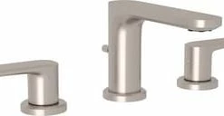 Budget 💯 ROHL® MEDA™ Two Handle Widespread Bathroom Sink Faucet in Satin Nickel 🥰