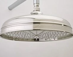Discount 🥰 ROHL® Avanti™ Single Function Rain Showerhead in Polished Nickel 👏