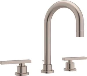 Best Sale 🌟 ROHL® Lombardia® Two Handle Widespread Bathroom Sink Faucet in Satin Nickel 🛒 3 Best Sale 🌟 ROHL® Lombardia® Two Handle Widespread Bathroom Sink Faucet in Satin Nickel 🛒