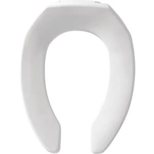 Flash Sale 🎉 Bemis Elongated Open Front Toilet Seat in White ⌛ 3 Flash Sale 🎉 Bemis Elongated Open Front Toilet Seat in White ⌛