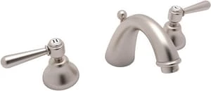 Best Pirce ❤️ ROHL® Verona™ Two Handle Widespread Bathroom Sink Faucet in Satin Nickel 🔔 3 Best Pirce ❤️ ROHL® Verona™ Two Handle Widespread Bathroom Sink Faucet in Satin Nickel 🔔