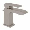 Discount 🤩 ROHL® Caswell® Single Handle Monoblock Bathroom Sink Faucet in Satin Nickel 🎉 -ROHL Sales Query 253