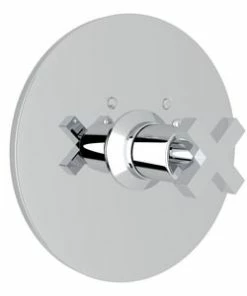 Promo ⭐ ROHL® Lombardia Avanti Single Handle Bathtub & Shower Faucet in Polished Chrome (Trim Only) 👏