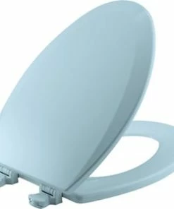 Best reviews of ✨ Bemis Elongated Closed Front Toilet Seat with Cover in Dresden Blue ⭐