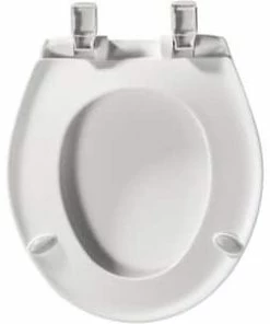 Promo 💯 Bemis Affinity™ Round Toilet Seat in White ❤️ -ROHL Sales Query 283