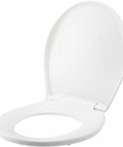 Promo 💯 Bemis Affinity™ Round Toilet Seat in White ❤️ -ROHL Sales Query 284