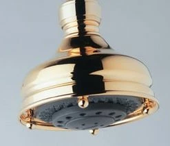 Discount 🌟 ROHL® Burundi Multi Function Champagne, Classic and Massage Showerhead in Polished Nickel 🥰