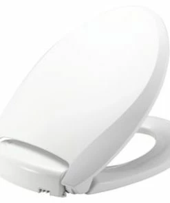Best deal 😍 Bemis Radiance® Elongated Closed Front Toilet Seat with Cover in White 🔥