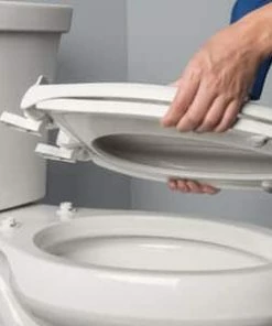 Brand new โ๏ธ Bemis Elongated Closed Front Toilet Seat with Cover in White ๐ 9 Brand new โ๏ธ Bemis Elongated Closed Front Toilet Seat with Cover in White ๐ -ROHL Sales Query 3