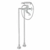 Buy ⌛ ROHL® Arcana™ Two Cross Handle Floor Mount Filler in Polished Chrome ⌛ -ROHL Sales Query 301