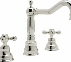 Best Sale 🎁 ROHL® Arcana™ Two Handle Widespread Bathroom Sink Faucet in Polished Nickel 😉