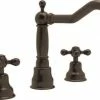 Budget ⭐ ROHL® Country Bath Two Handle Bathroom Sink Faucet in Tuscan Brass 🥰 -ROHL Sales Query 310