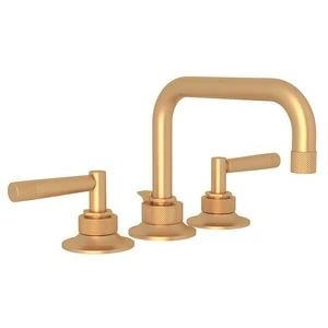 Discount 🤩 ROHL® Michael Berman Graceline™ Two Handle Bathroom Sink Faucet in Satin Gold 👍 3 Discount 🤩 ROHL® Michael Berman Graceline™ Two Handle Bathroom Sink Faucet in Satin Gold 👍