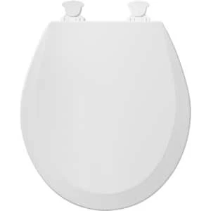 Budget ๐ Bemis Round Closed Front Toilet Seat with Cover in White ๐ 5 Budget ๐ Bemis Round Closed Front Toilet Seat with Cover in White ๐ - Image 3