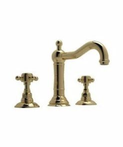 Flash Sale ✨ ROHL® Country Bath Two Handle Bathroom Sink Faucet in Unlacquered Brass ⌛