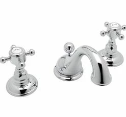New ⌛ ROHL® Viaggio® Two Handle Widespread Bathroom Sink Faucet in Polished Chrome 🔔