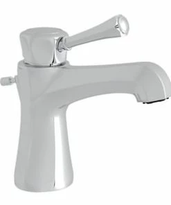 Discount 🛒 ROHL® Wellsford™ Single Handle Monoblock Bathroom Sink Faucet in Polished Chrome ✨