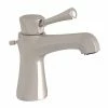 Outlet 🎁 ROHL® Wellsford™ Single Handle Monoblock Bathroom Sink Faucet in Satin Nickel 🤩 -ROHL Sales Query 363