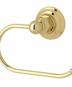 New 😀 ROHL® MEDA™ Toilet Tissue Holder in Unlacquered Brass ✔️