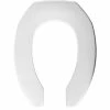 New ⌛ Bemis Elongated Open Front Toilet Seat in White 😍 2 New ⌛ Bemis Elongated Open Front Toilet Seat in White 😍 -ROHL Sales Query 378