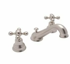 Brand new 🎁 ROHL® Arcana™ Two Handle Bathroom Sink Faucet in Satin Nickel ⭐