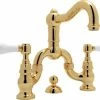 Outlet 😀 ROHL® Aqui Two Handle Bathroom Sink Faucet in Inca Brass 😍 2 Outlet 😀 ROHL® Aqui Two Handle Bathroom Sink Faucet in Inca Brass 😍 -ROHL Sales Query 396