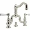 Discount ⌛ ROHL® Country Bath Two Handle Bridge Bathroom Sink Faucet in Polished Nickel 🥰 1 Discount ⌛ ROHL® Country Bath Two Handle Bridge Bathroom Sink Faucet in Polished Nickel 🥰 -ROHL Sales Query 397