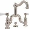 Brand new ✔️ ROHL® Aqui Two Handle Bathroom Sink Faucet in Satin Nickel ✔️ 2 Brand new ✔️ ROHL® Aqui Two Handle Bathroom Sink Faucet in Satin Nickel ✔️ -ROHL Sales Query 398