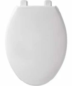 New 🧨 Bemis Medic-Aid® Elongated Open Front Toilet Seat with Cover in White 🔔 8 New 🧨 Bemis Medic-Aid® Elongated Open Front Toilet Seat with Cover in White 🔔 -ROHL Sales Query 402