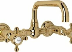 Brand new 🌟 ROHL® Acqui® Two Handle Bathroom Sink Faucet in Inca Brass ⭐