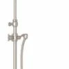 Discount ⌛ ROHL® Italian Country Bath Riser with Diverter in Satin Nickel for Exposed Therm Valves ⭐ -ROHL Sales Query 425