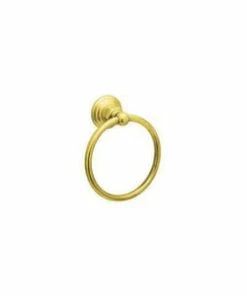 Buy 🧨 ROHL® Campo™ Round Closed Towel Ring in Inca Brass 😍