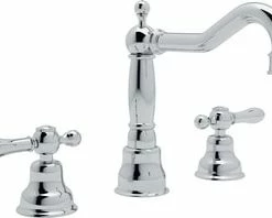 Deals 🛒 ROHL® Arcana™ Two Handle Widespread Bathroom Sink Faucet in Polished Chrome 🤩