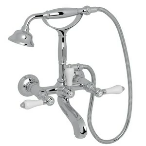 Buy 🎁 ROHL® Arcana™ Two Handle Wall Mount Filler in Polished Chrome ⌛ 3 Buy 🎁 ROHL® Arcana™ Two Handle Wall Mount Filler in Polished Chrome ⌛