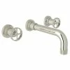 Discount 😉 ROHL® Campo Two Handle Wall Mount Widespread Bathroom Sink Faucet in Polished Nickel ⌛ 2 Discount 😉 ROHL® Campo Two Handle Wall Mount Widespread Bathroom Sink Faucet in Polished Nickel ⌛ -ROHL Sales Query 458