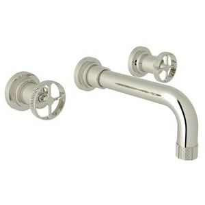 Discount 😉 ROHL® Campo Two Handle Wall Mount Widespread Bathroom Sink Faucet in Polished Nickel ⌛ 3 Discount 😉 ROHL® Campo Two Handle Wall Mount Widespread Bathroom Sink Faucet in Polished Nickel ⌛