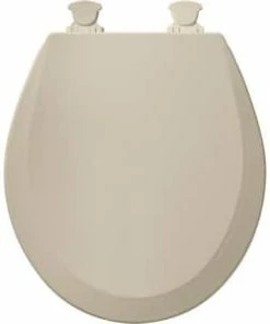 Brand new ๐ Bemis Round Closed Front Toilet Seat with Cover in Almond ๐ 8 Brand new ๐ Bemis Round Closed Front Toilet Seat with Cover in Almond ๐ -ROHL Sales Query 48
