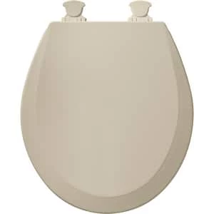 Brand new ๐ Bemis Round Closed Front Toilet Seat with Cover in Almond ๐ 5 Brand new ๐ Bemis Round Closed Front Toilet Seat with Cover in Almond ๐ - Image 3