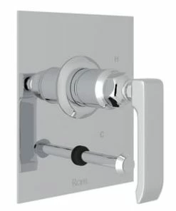 Best Pirce 🎉 ROHL® Caswell® Single Handle Bathtub & Shower Faucet in Polished Chrome (Trim Only) ⭐