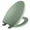 New 💯 Bemis Elongated Closed Front Toilet Seat with Cover in Green 🔥 2 New 💯 Bemis Elongated Closed Front Toilet Seat with Cover in Green 🔥 -ROHL Sales Query 494