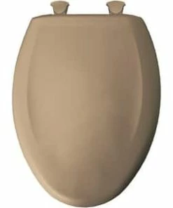 Best reviews of ✨ Bemis Elongated Closed Front Toilet Seat with Cover in Sand 😍 -ROHL Sales Query 511