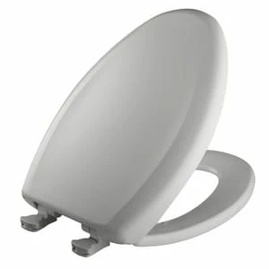 Wholesale 👍 Bemis Elongated Closed Front Toilet Seat with Cover in Silver 🧨 3 Wholesale 👍 Bemis Elongated Closed Front Toilet Seat with Cover in Silver 🧨
