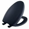 Outlet ❤️ Bemis Elongated Closed Front Toilet Seat with Cover in Navy 😍 1 Outlet ❤️ Bemis Elongated Closed Front Toilet Seat with Cover in Navy 😍 -ROHL Sales Query 527