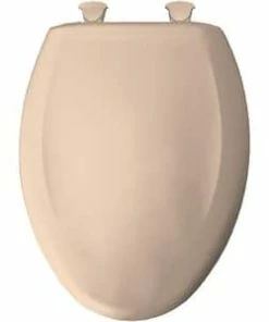 Deals ✨ Bemis Elongated Closed Front Toilet Seat with Cover in Desert Bloom 🛒 -ROHL Sales Query 553