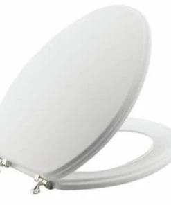 Wholesale ✨ Kallista Kalligraphos® Elongated Closed Front Toilet Seat in Stucco White 🧨